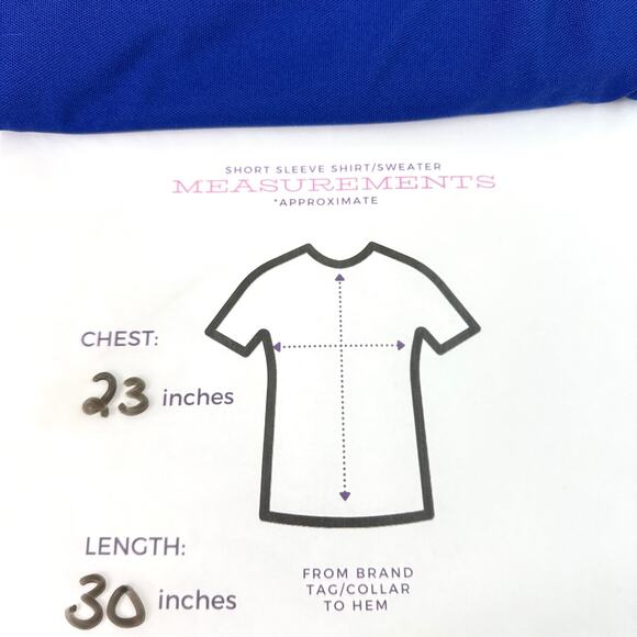 Greyson Mens Short Sleeve Polo Shirt Size L Wolf Pima Cotton Color Block Blue - Picture 6 of 6